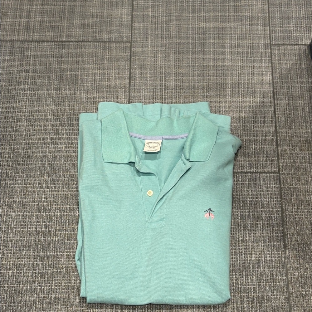 Brooks Brothers Teal Polo Shirt